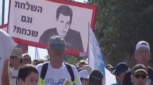 Gilad Shalit’s family embark on march