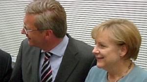 Rebellion in Merkel’s camp as president elected