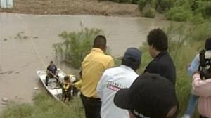 Fresh flooding in Mexico-Texas border region