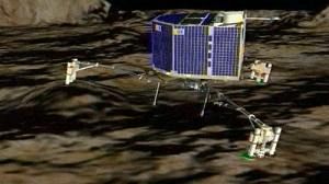 Rosetta space probe photographs largest asteroid