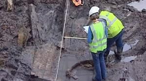 18th century ship uncovered at Ground Zero