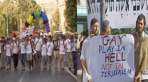 Tight security at Jerusalem Gay Pride march