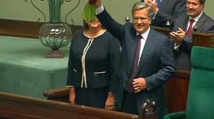 Komorowski sworn-in as Poland’s new president