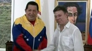 Chavez and Santos on good terms once more