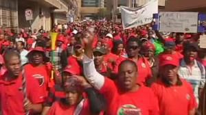 Public sector strike goes on in South Africa