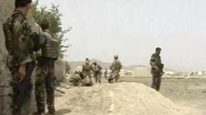 Twin attacks on Afghan bases are repelled