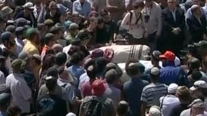 Israelis shot by Hamas militants buried