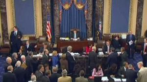 US senators block gay military debate