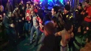Scuffles at start of rare general strike in Spain