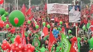 Workers pack central Brussels against austerity cuts
