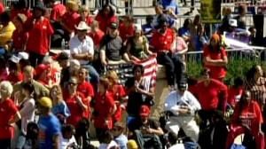 Grande manifestation à Washington pour soutenir le vote démocrate au Congrès