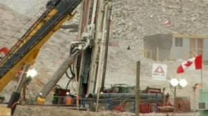 Escape shaft for Chilean miners reinforced