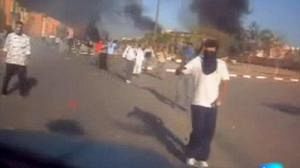 Violents affrontements à Laayoune, Sahara occidental