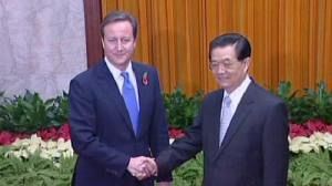Cameron urges China exchange rate move