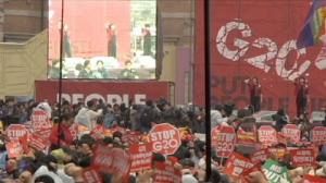 G20 protesters kept well away from summit