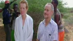 Pirates release British couple