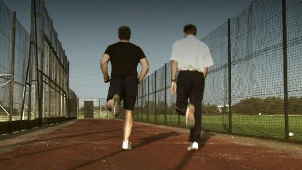 Running without heels