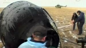 Soyuz de regresso à terra firme