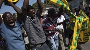 Haïti : 2000 personnes manifestent pour réclamer l’annulation des élections
