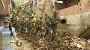 Dozens feared dead in Colombian mudslide