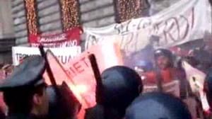 Scuffles at La Scala