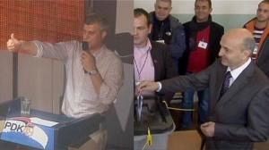 Thaci claims victory in Kosovo poll
