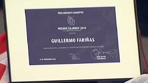 Sakharov 2010 : Guillermo Fariñas présent par la voix