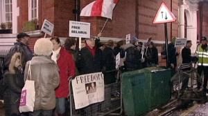 Belarus’ opposition rally for jailed protesters