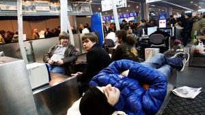 Winter flight chaos now hits Moscow