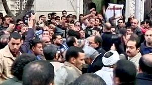 Clashes in Egypt as church bombing kills 21