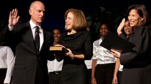 Brown replaces Schwarzenegger in California