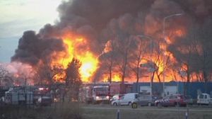 Incendie dans une usine chimique aux Pays-Bas