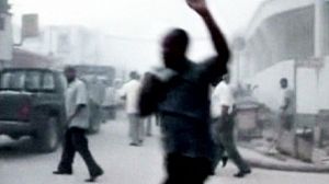 Amateur footage captures the horror of Haiti