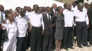 Haiti honours earthquake victims