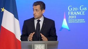 Sarkozy pushes for better-run global economy