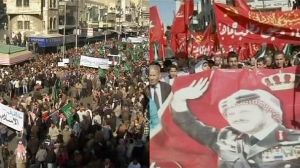 Heurts à Tunis et manifestations contre le gouvernement en Jordanie