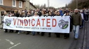 Final Bloody Sunday march held in N.Ireland?