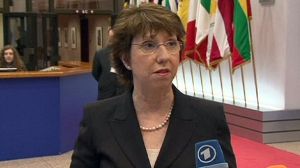 EU’s Ashton urges restraint in Egypt