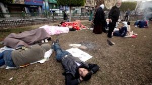 Aller-retours entre la maison et Place Tahrir…