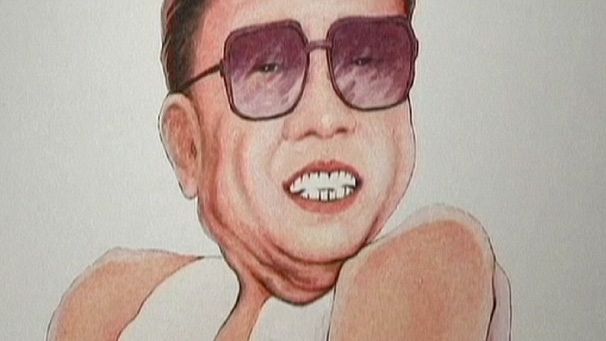 Debut solo art show for North Korean defector