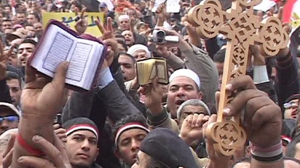 Faiths united in Cairo demonstrations