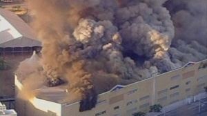 Rio blaze destroys carnival preparations