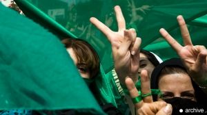 Opposition marches in Iran