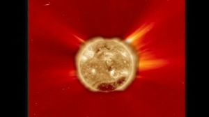 Giant solar flare may signal increased activity