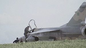 Libyan air force colonels fly fighters to Malta