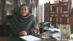 Afghanistan’s only female governor