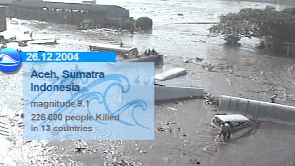 Principales tsunamis de la última década