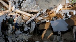 Libia: distrutto edificio nel bunker di Gheddafi