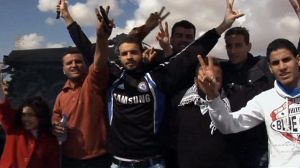 Effects of air strikes visible in Libya