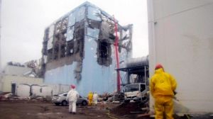 Black smoke belches out of Fukushima reactor